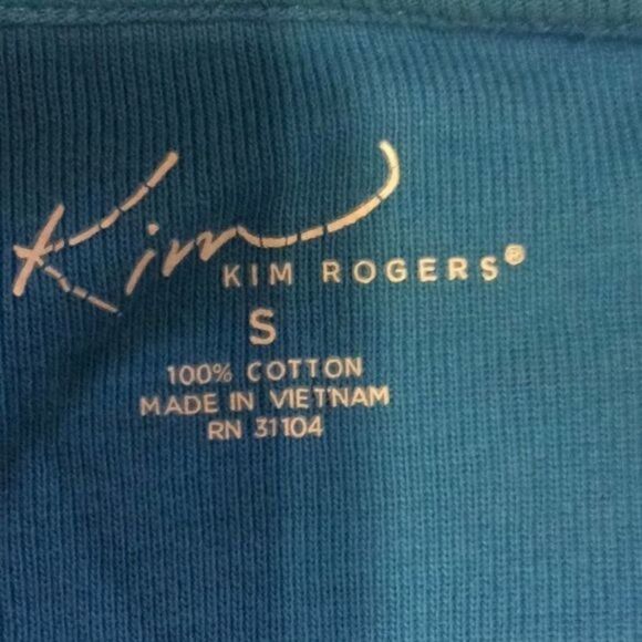 KIM Rogers Small Blue Shirt - Picture 3 of 4
